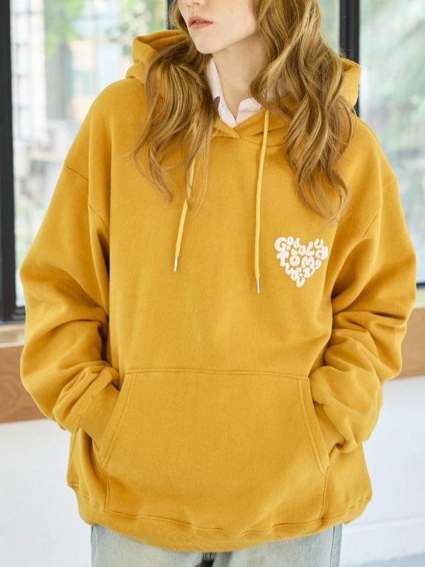 Our Unwritten Seoul S01 Park Bo-young Yellow Hoodie