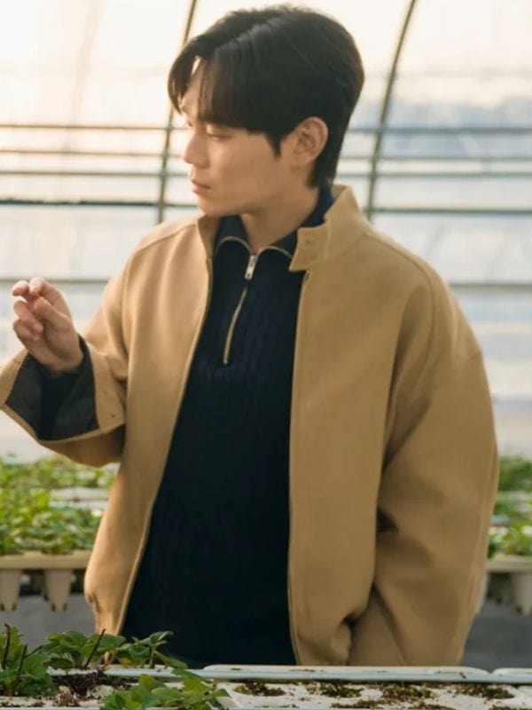 Our Unwritten Seoul S01 Ryu Kyung-soo Brown Jacket
