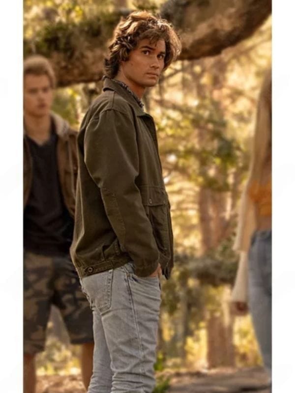 Outer Banks S03 Chase Stokes Brown Jacket