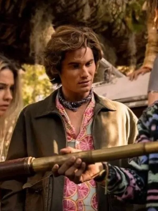Outer Banks S03 Chase Stokes Brown Jacket