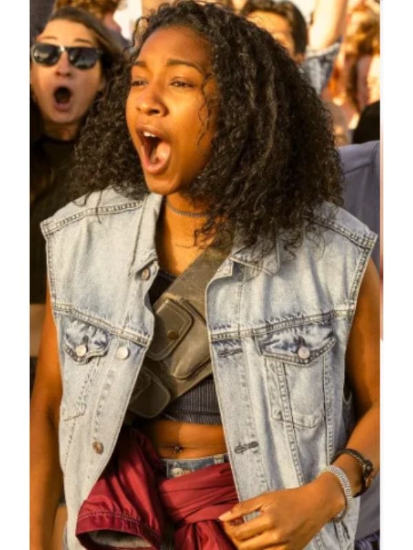 Carlacia Grant Outer Banks S04 Cleo Denim Vest