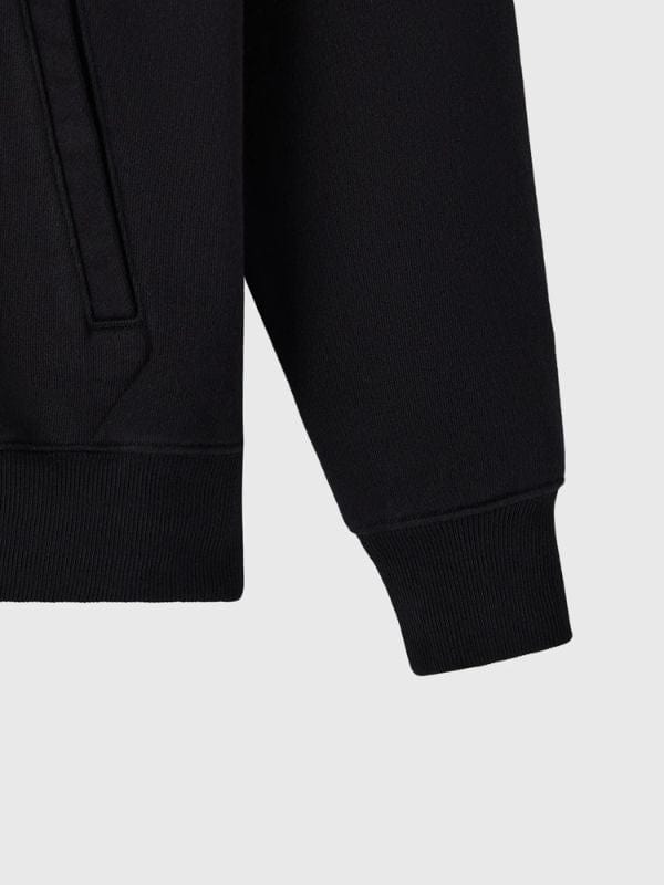 OVO Full Zip Raglan Hoodie Grey and Black