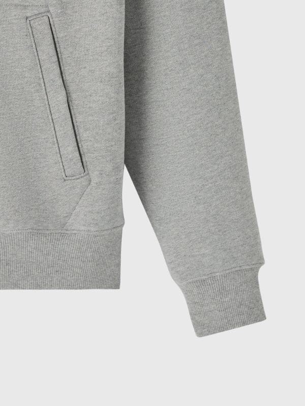 OVO Full Zip Raglan Hoodie Grey and Black
