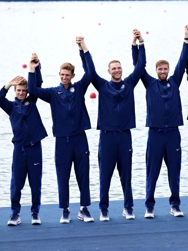 Paris 2024 Olympics Team USA Blue Tracksuit Paris 2024 Olympics Team USA Blue Tracksuit