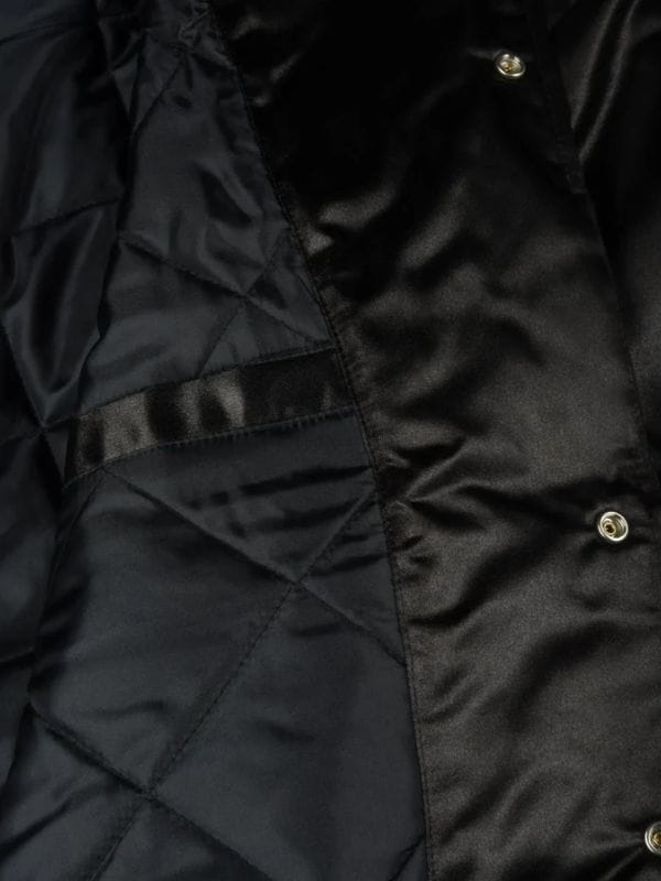 Patta Classic Satin Bomber Jacket Black