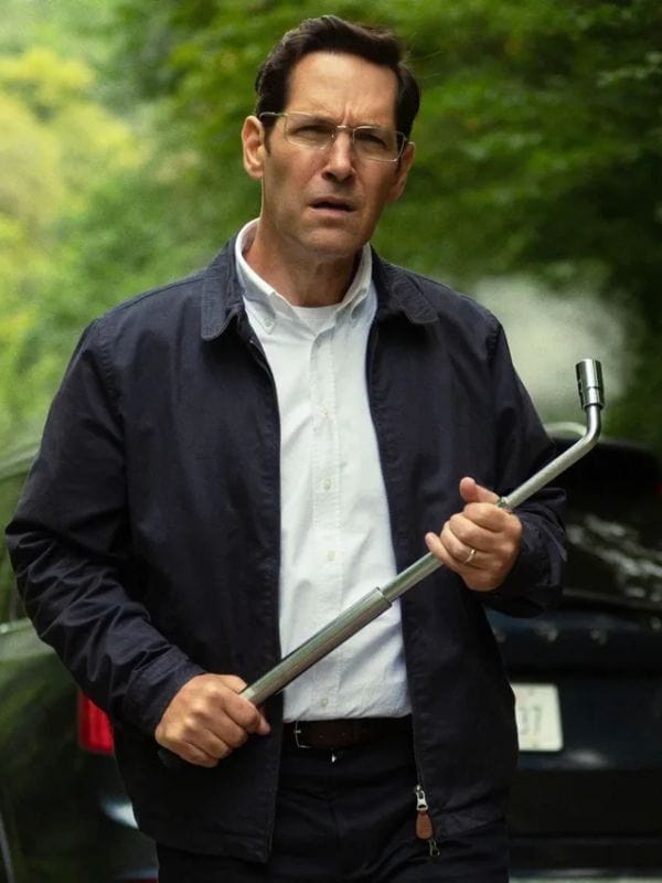 Paul Rudd Death of a Unicorn 2025 Black Jacket