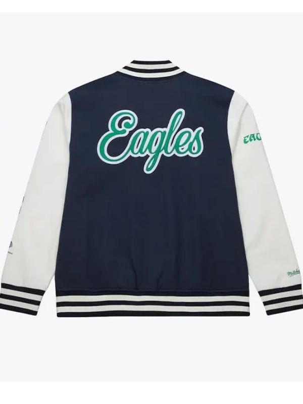 Philadelphia Eagles Washed Fleece Varsity Jacket