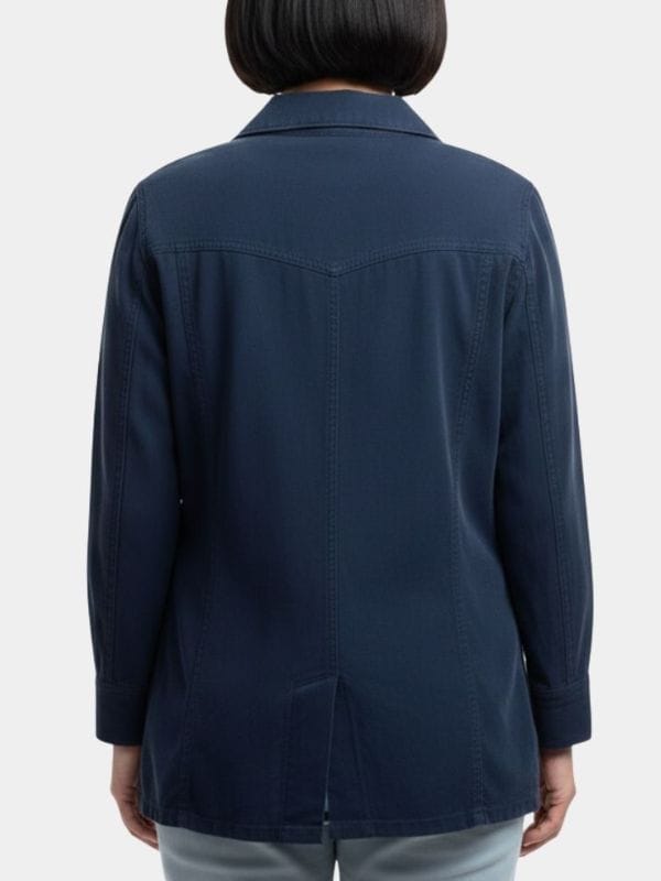 Pluribus Carol Blue Cotton Jacket