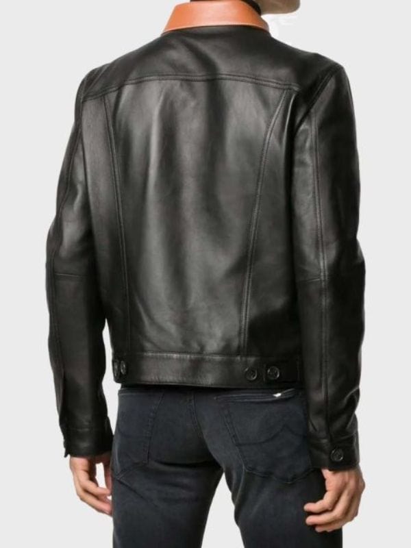 Power Book II Ghost Michael Rainey Jr Black Leather Jacket