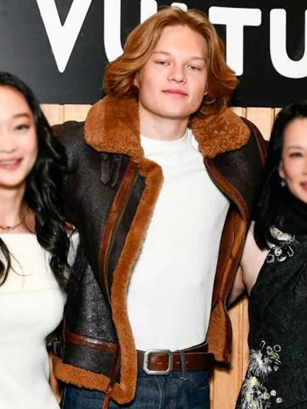 Presence 2024 West Mulholland Shearling Leather Jacket