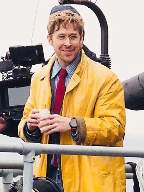 Project Hail Mary Ryan Gosling Yellow Leather Coat - Shop Now
