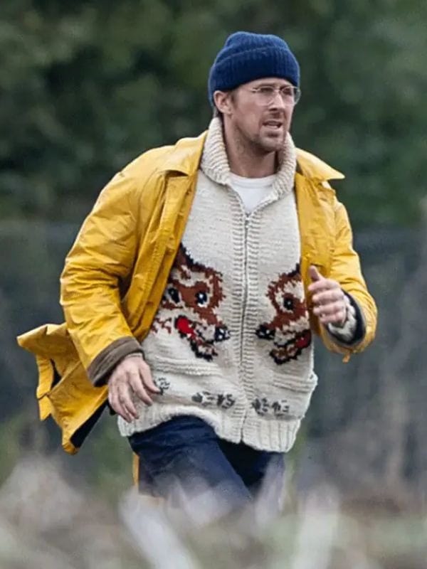 Project Hail Mary Ryan Gosling Yellow Leather Coat - Shop Now