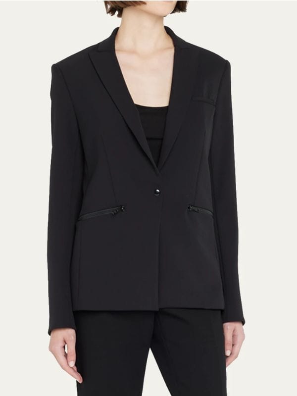 Nanrisa Lee Quantum Leap Jenn Chou Black Blazer