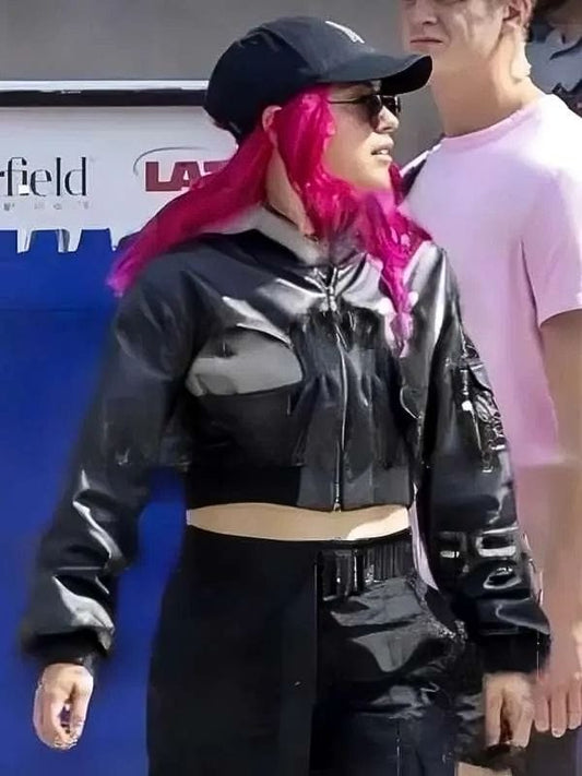 Rachel Leighton Captain America Brave New World Leather Jacket