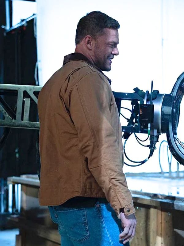 Reacher S02 Alan Ritchson Brown Jacket