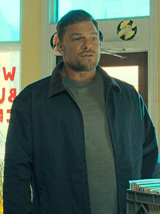 Reacher S03 Alan Ritchson Blue Jacket