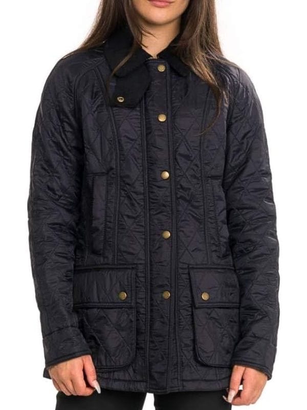 Reacher S03 Mariah Robinson Quilted Jacket Blue