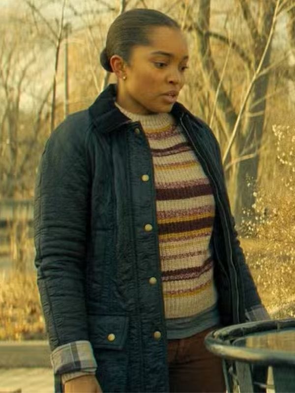 Reacher S03 Mariah Robinson Quilted Jacket Blue