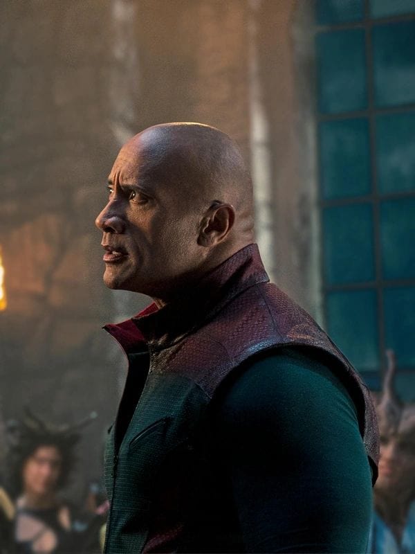 Callum Drift Red One Dwayne Johnson Leather Vest