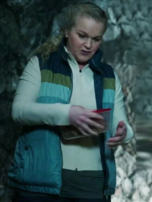 Resident Alien S04 Elizabeth bowen Colorblock Vest