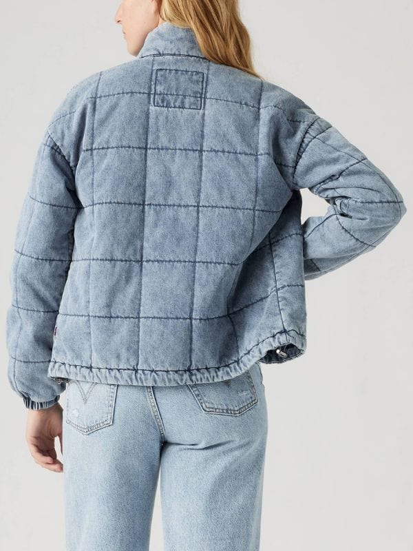 Resident Alien S04 Gracelyn Awad Rinke Quilted Denim Jacket