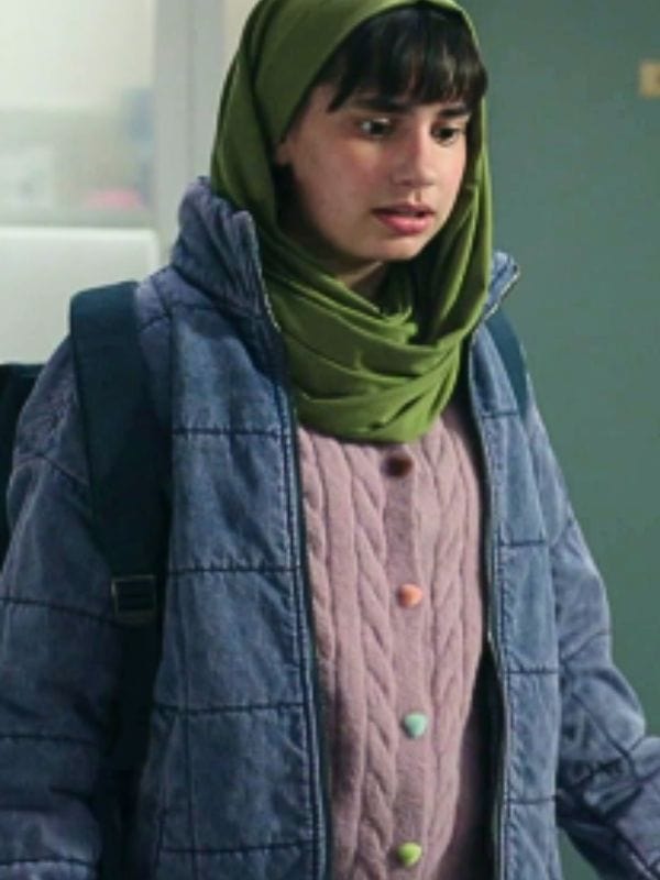 Resident Alien S04 Gracelyn Awad Rinke Quilted Denim Jacket