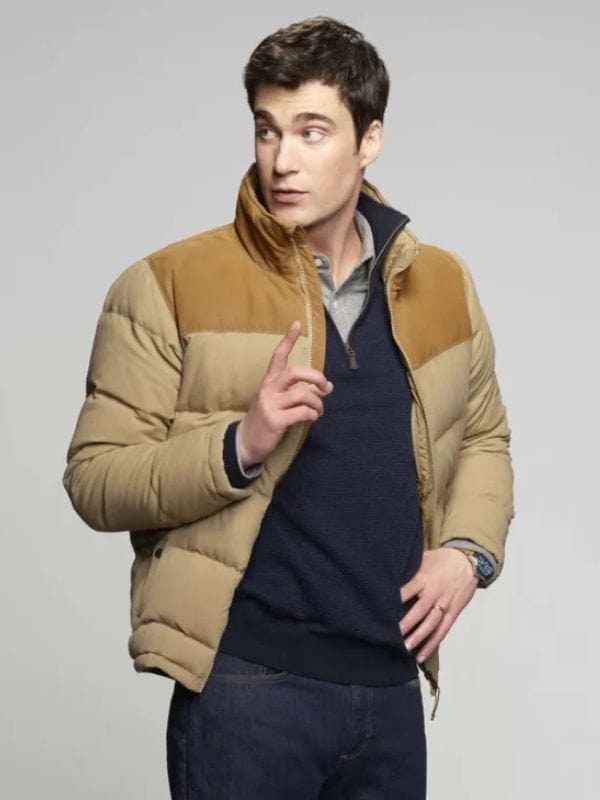 Resident Alien S04 Levi Fiehler Puffer Jacket