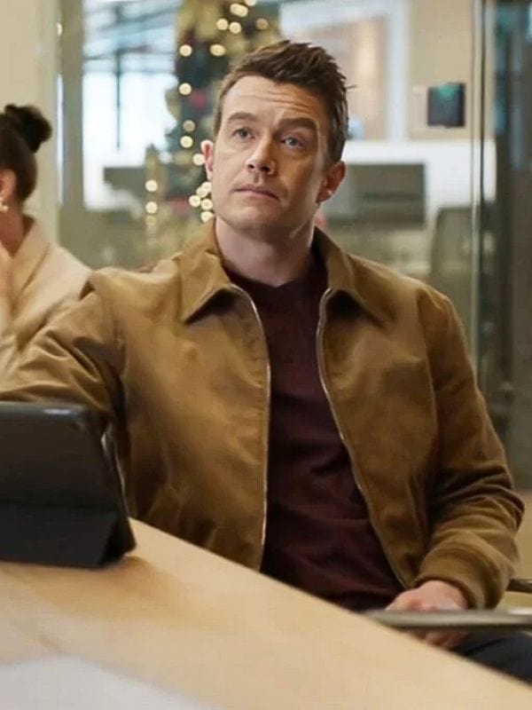 Robert Buckley Twas The Date Before Christmas Brown Jacket Robert Buckley Twas The Date Before Christmas Brown Jacket