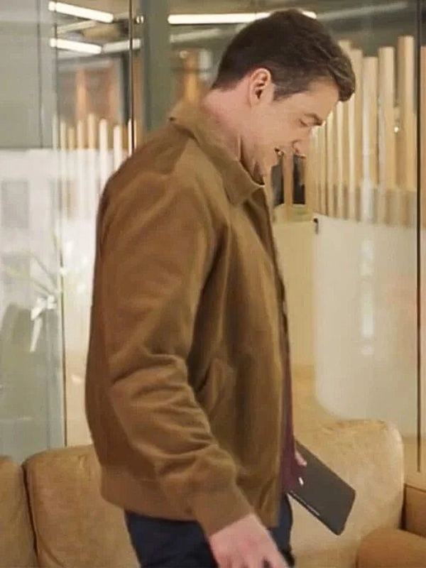 Robert Buckley Twas The Date Before Christmas Brown Jacket Robert Buckley Twas The Date Before Christmas Brown Jacket