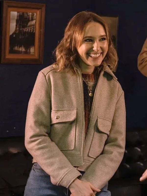 Rose Ayling-Ellis Code Of Silence S01 Grey Jacket