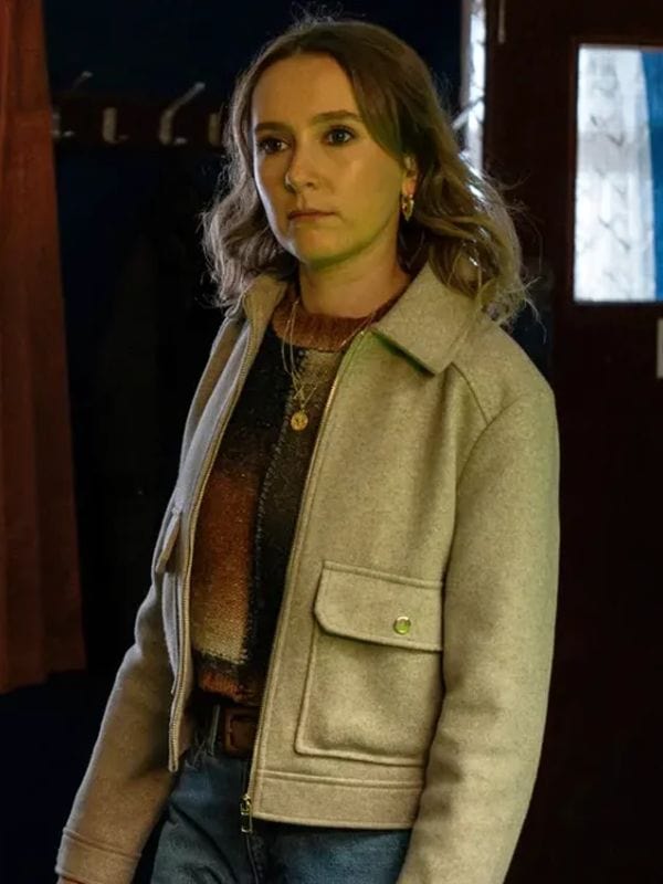 Rose Ayling-Ellis Code Of Silence S01 Grey Jacket