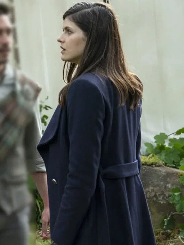 Rowan Fielding Mayfair Witches S02 Blue Trench Coat
