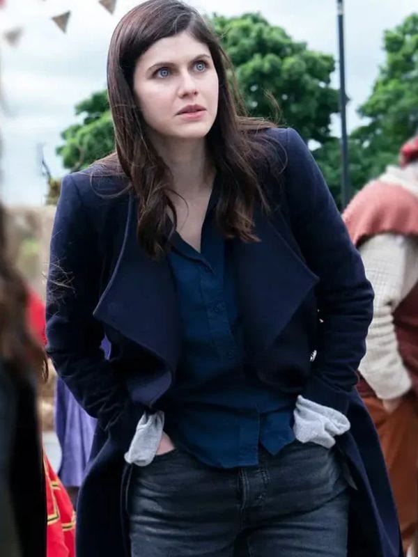 Rowan Fielding Mayfair Witches S02 Blue Trench Coat