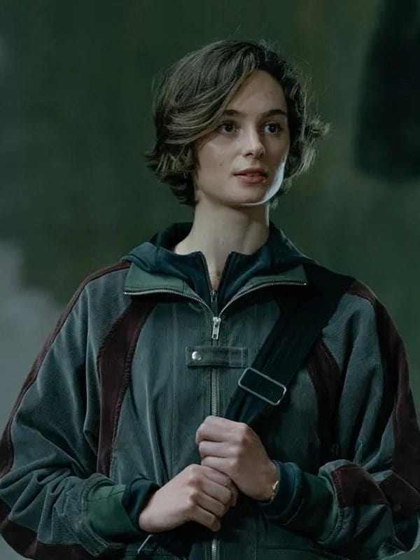 Saura Lightfoot-Leon The Agency S01 Green Jacket
