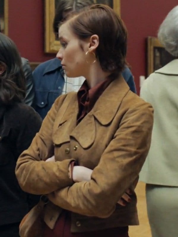Say Nothing S01 Lola Petticrew Brown Jacket