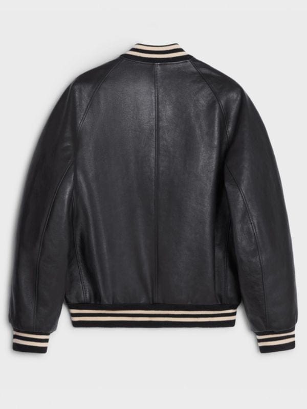 Selling Sunset Amanza Smith Leather Bomber Jacket