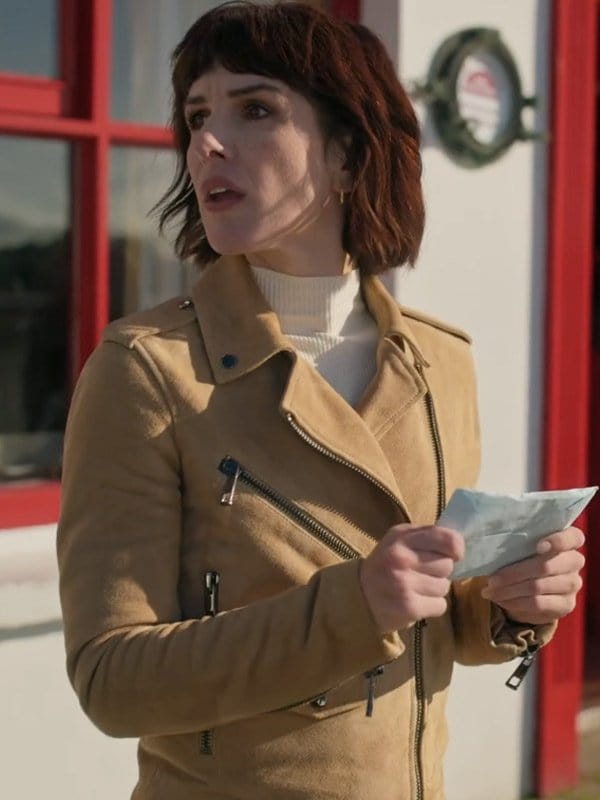 Shenae Grimes-Beech Love Of The Irish Brown Suede Jacket