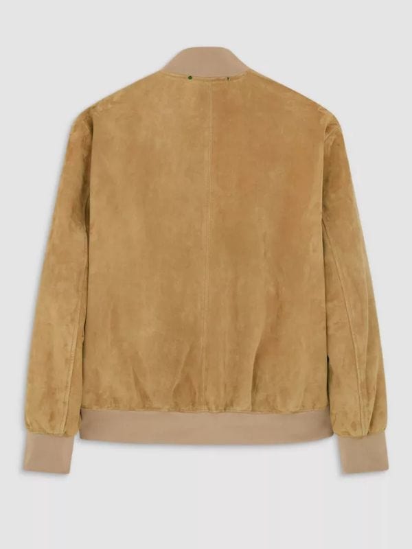 Shifting Gears S01 Jimmy Suede Bomber Jacket