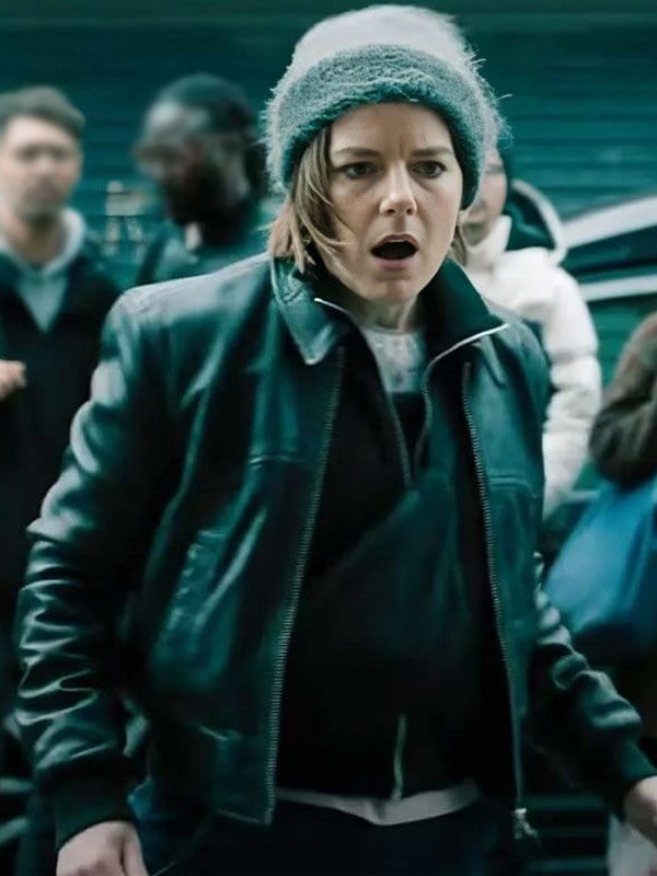 Shirley Dander Slow Horses Leather Jacket Shirley Dander Slow Horses Leather Jacket