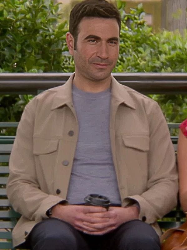 Shrinking S02 Brett Goldstein Beige Jacket