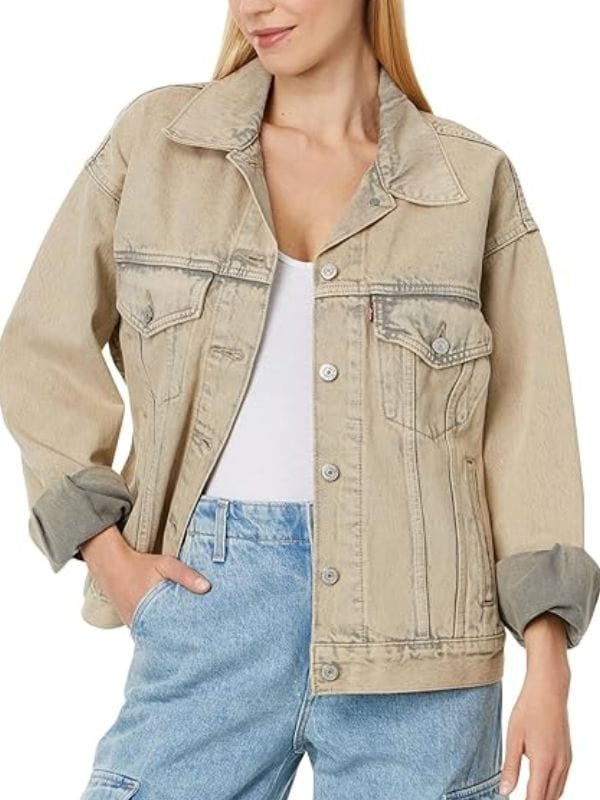 Shrinking S02 Courtney Taylor Beige Jacket