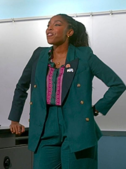 Shrinking S02 Jessica Williams Colorblock Blazer