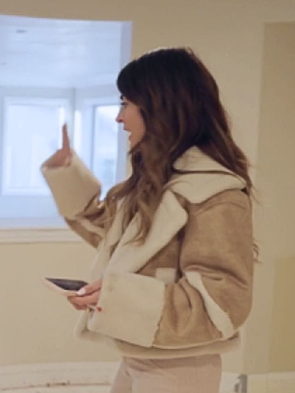 Sin City Rehab S01 Alison Victoria Shearling Leather Jacket