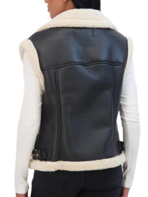 Skymed S03 Sydney Kuhne Black Leather Vest Skymed S03 Sydney Kuhne Black Leather Vest