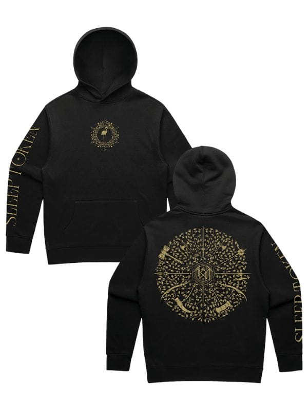 Sleep Token Even In Arcadia Weapons Hoodie Black