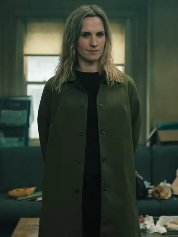 Slow Horses Emma Flyte Green Coat Slow Horses Emma Flyte Green Coat