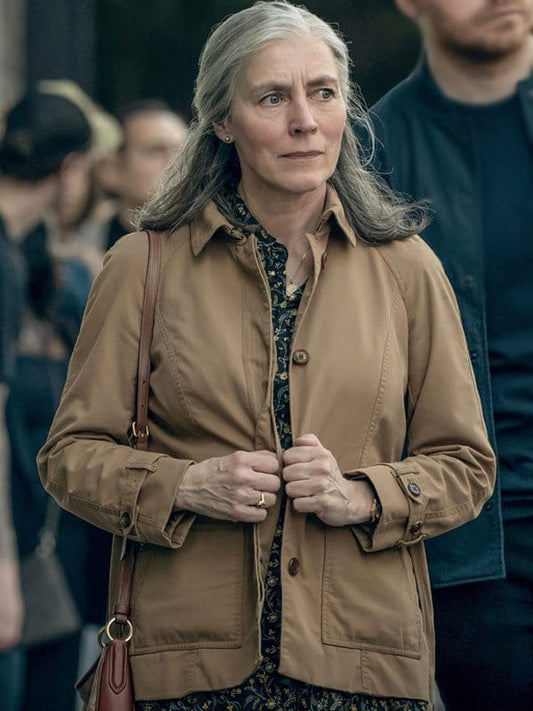 Slow Horses S03 Catherine Standish Brown Jacket
