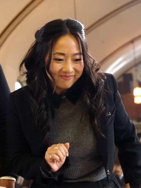 Stephanie Hsu Laid S01 Black Blazer Stephanie Hsu Laid S01 Black Blazer