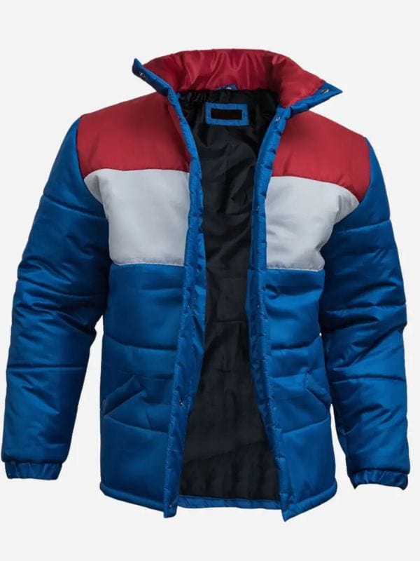 Stranger Things S04 Joyce Byers Puffer Jacket Multicolor