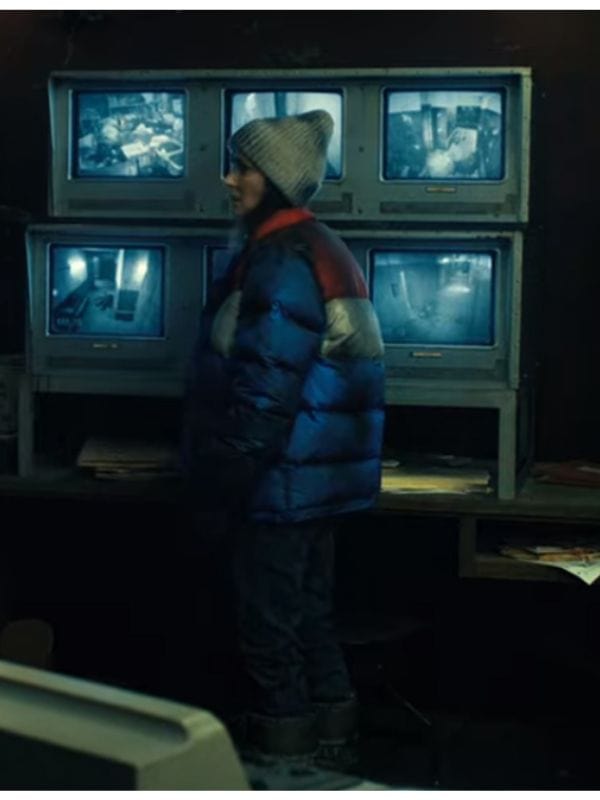 Stranger Things S04 Joyce Byers Puffer Jacket Multicolor